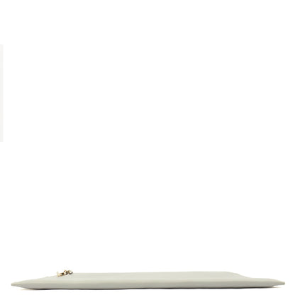 Prada Clutch Clutch in Grey, Leather — Alternate View 11