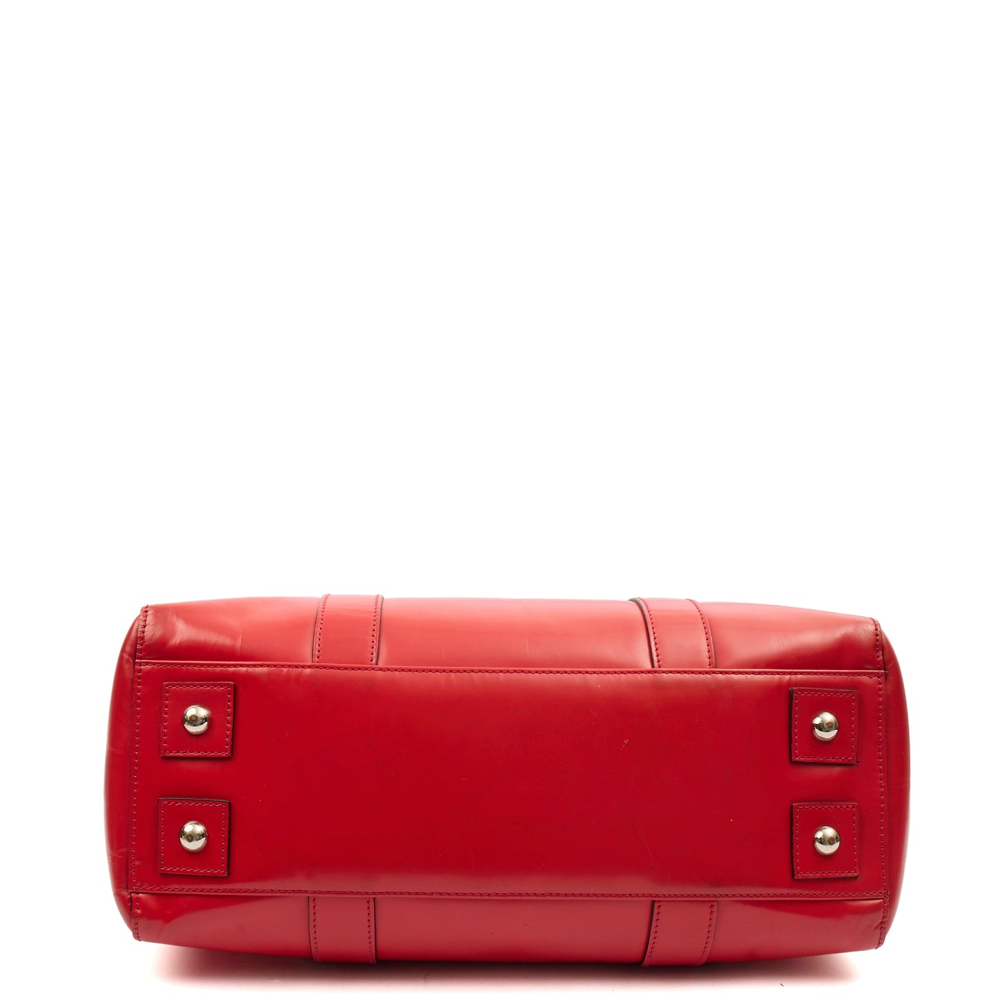 Mulberry Top Handle Bayswater Heritage in Red, Patent Leather — Alternate View 10