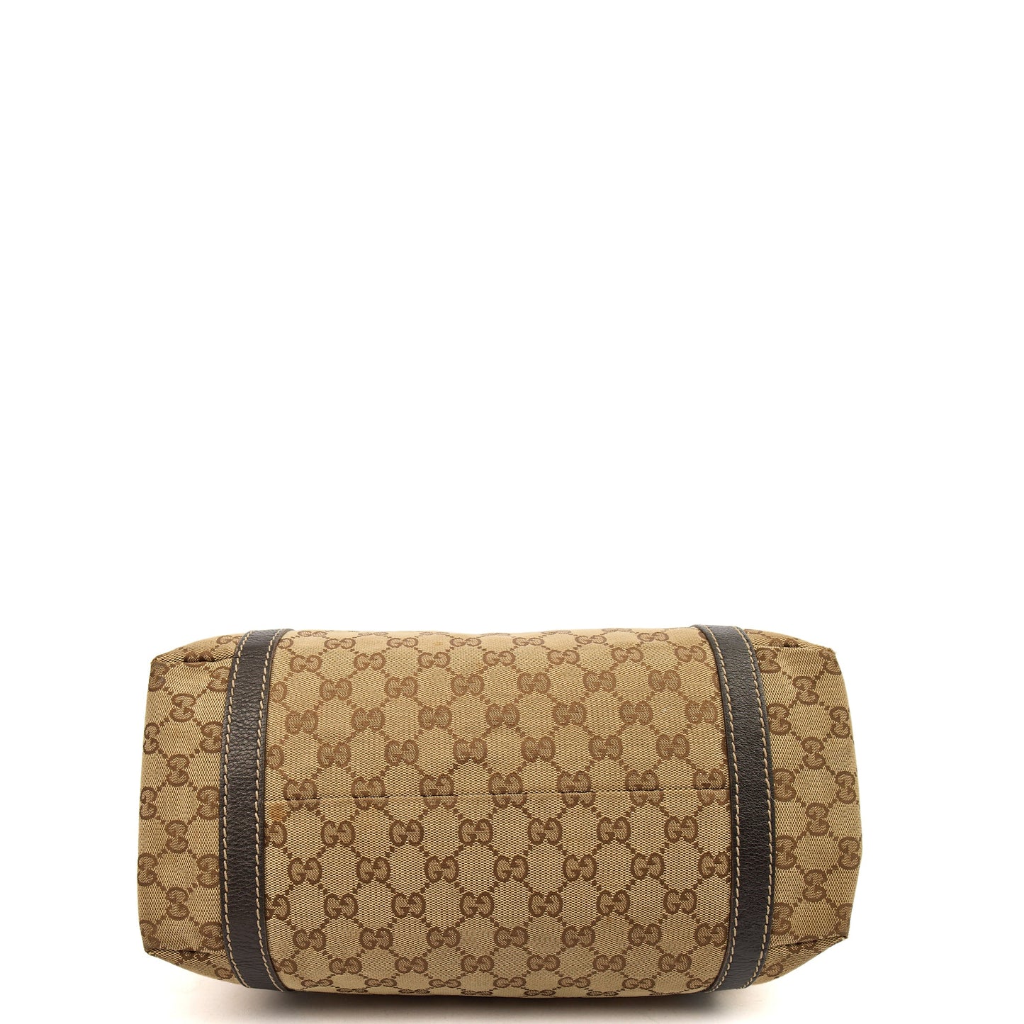 Gucci Tote Bag - Medium in Brown, Fabric — Lifestyle View