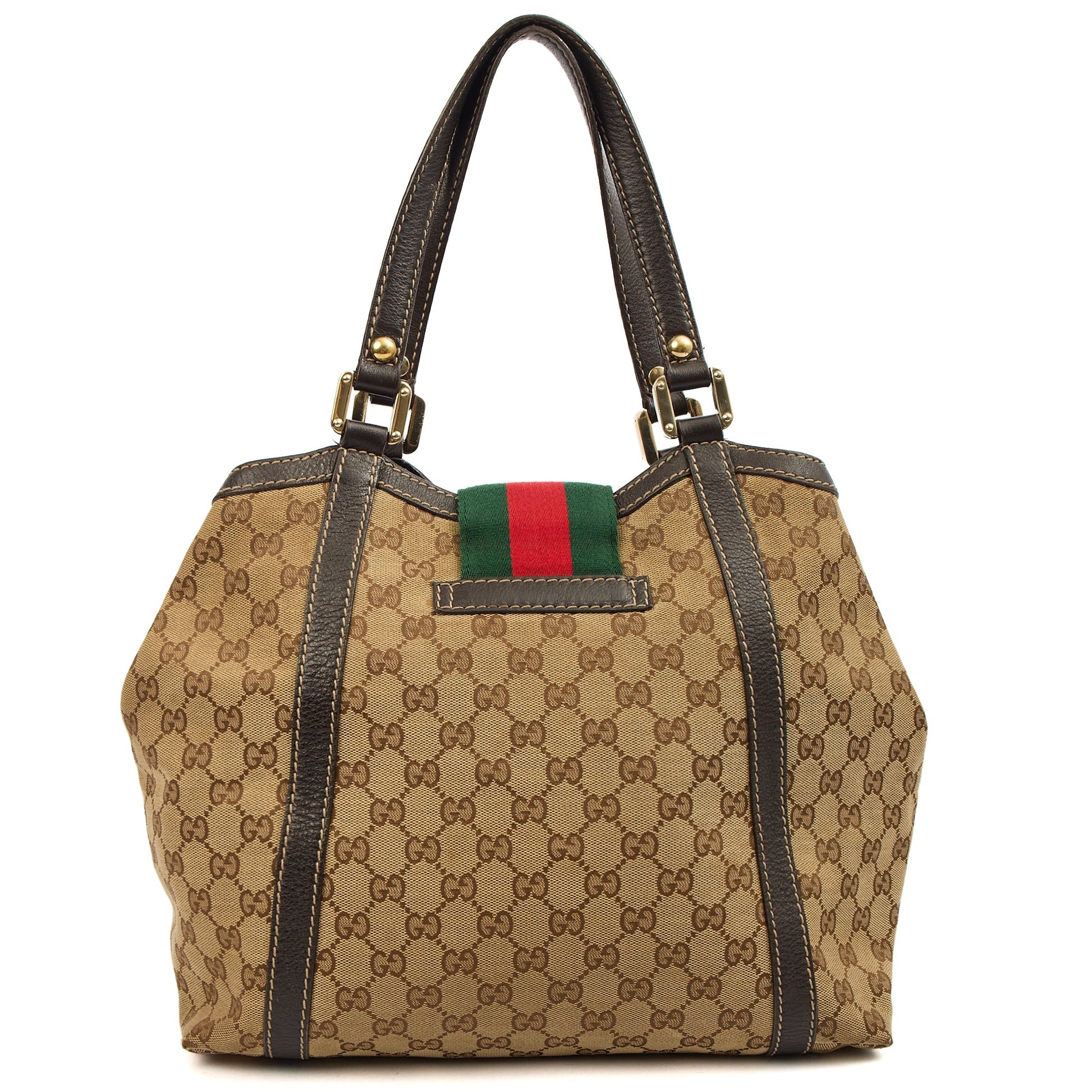Gucci Tote Bag - Medium in Brown, Fabric — Alternate View 11