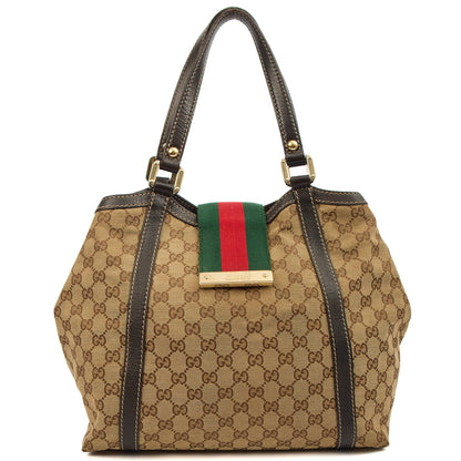 Gucci Tote Bag - Medium in Brown, Fabric — Alternate View 8