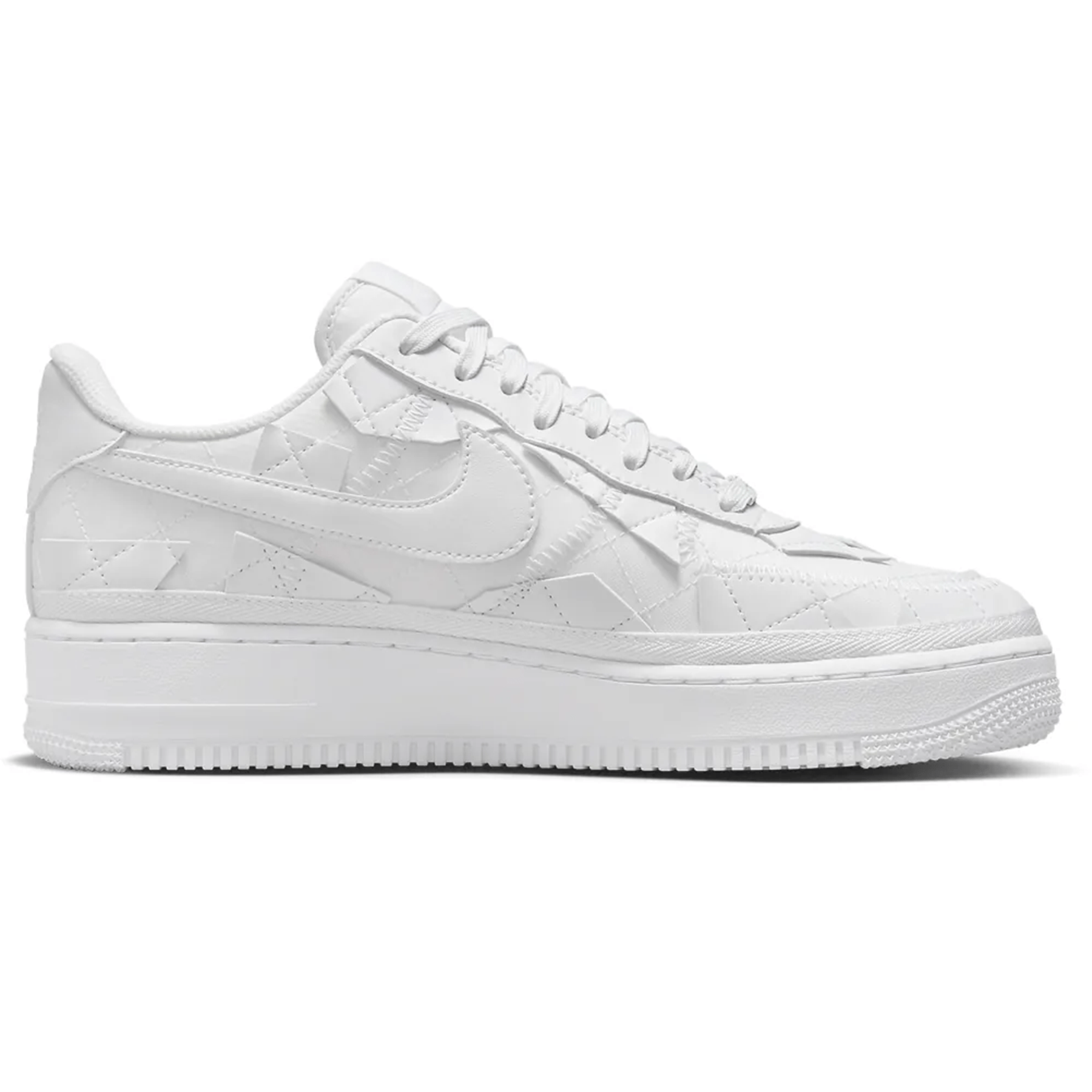 Nike Air Force 1 Low x Billie Eilish 'Triple White' — UK 3 | EU 35.5 | US 3.5 — Back View