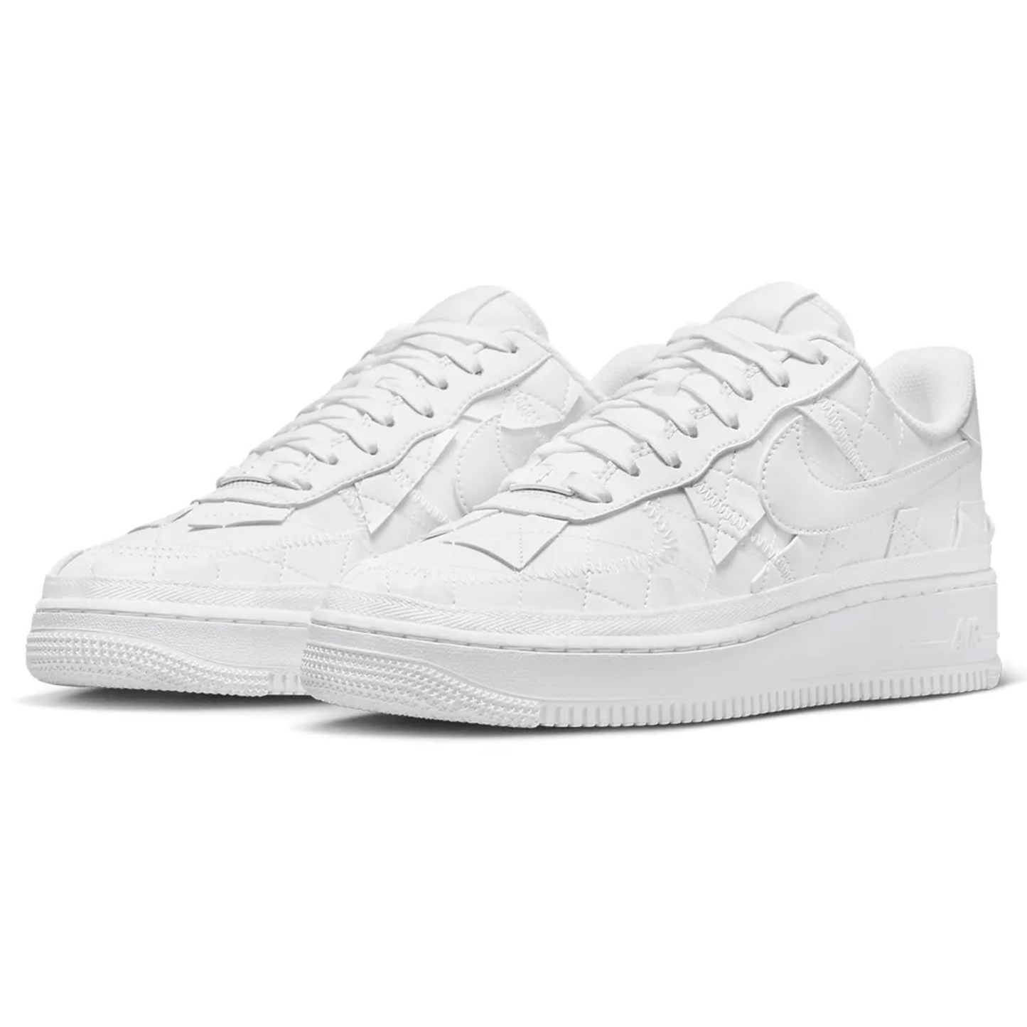 Nike Air Force 1 Low x Billie Eilish 'Triple White' — UK 3 | EU 35.5 | US 3.5 — Side View