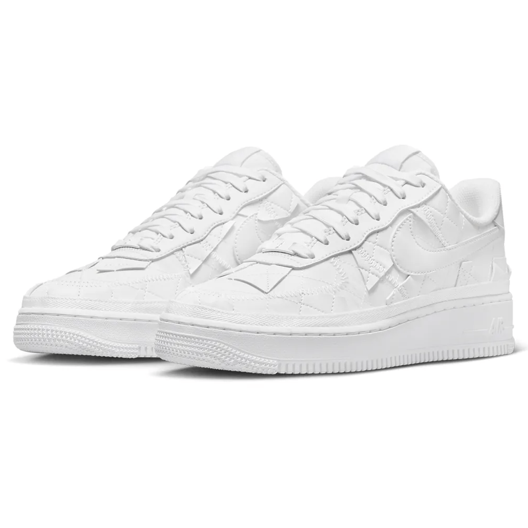 Nike Air Force 1 Low x Billie Eilish 'Triple White' — UK 3 | EU 35.5 | US 3.5 — Side View