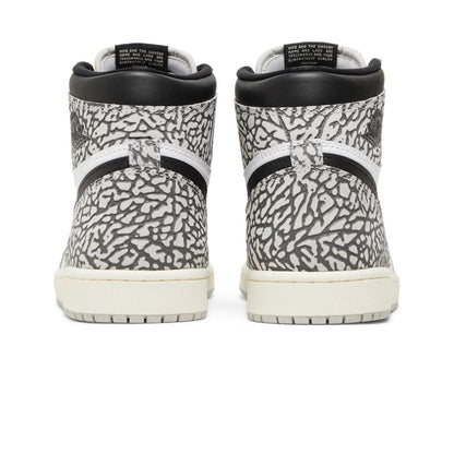 Air Jordan 1 Retro High OG 'White Cement' — UK 3 | EU 35.5 | US 3.5 — Top View