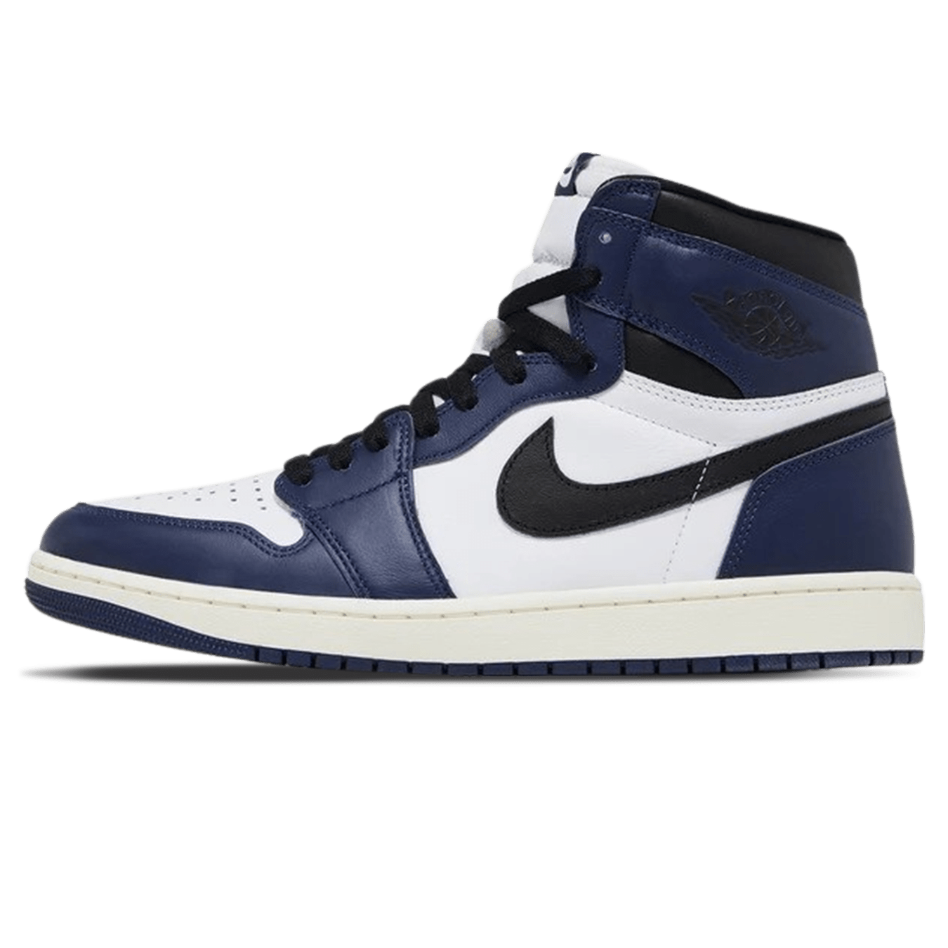 Air Jordan 1 Retro High OG 'Midnight Navy' — UK 3 | EU 35.5 | US 3.5 — Front View