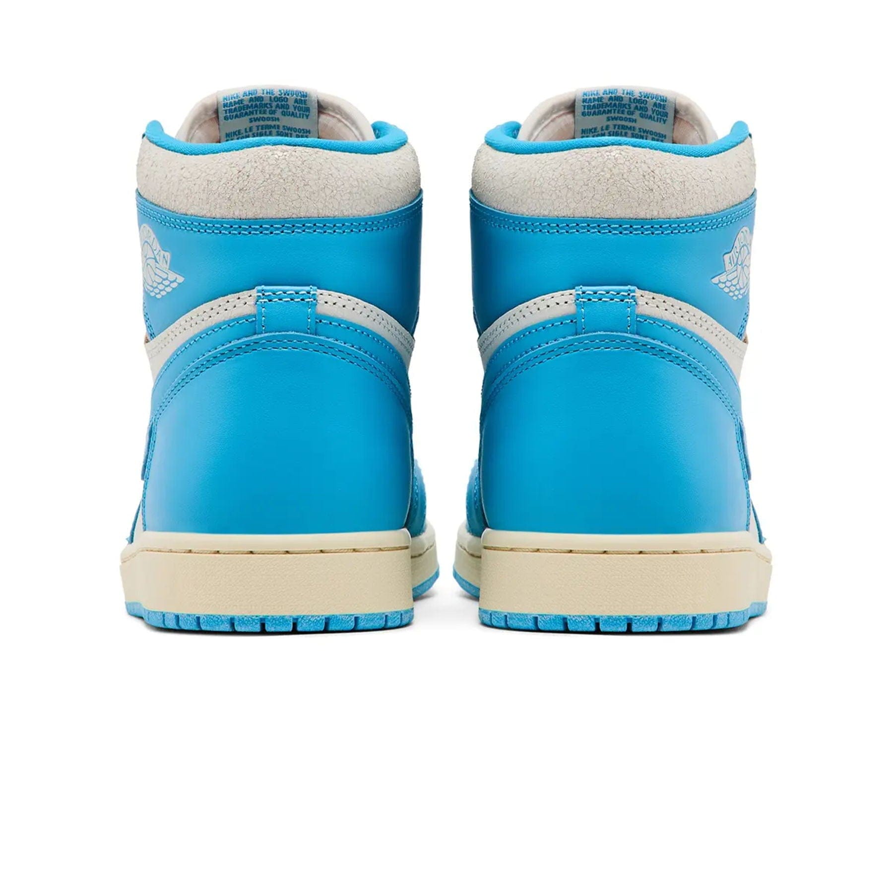 Air Jordan 1 High Retro OG 'UNC Reimagined' — UK 3 | EU 35.5 | US 3.5 — Top View