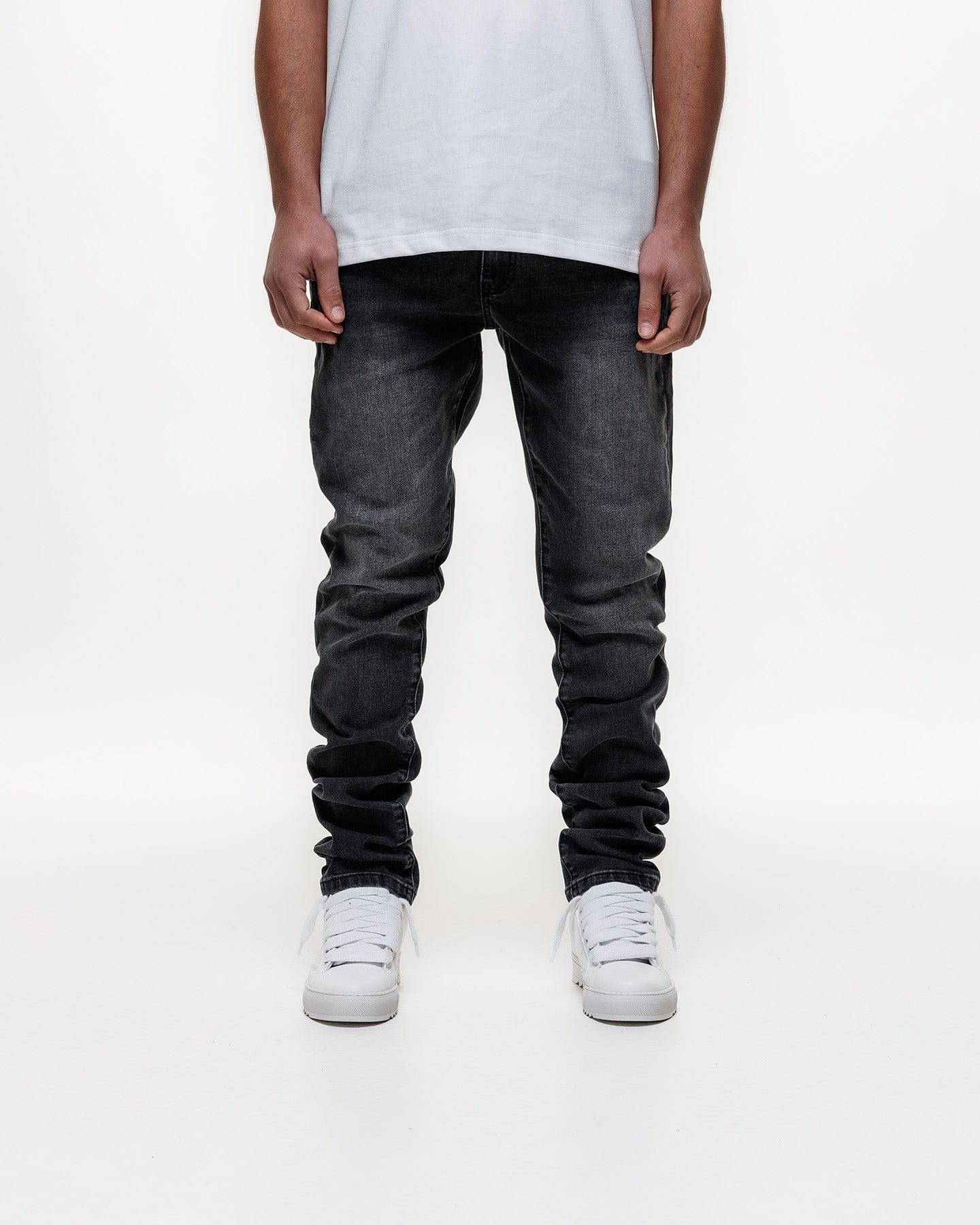 Magiri Dawn Slim Jeans 'Black' — Black — Size 28 — Top View