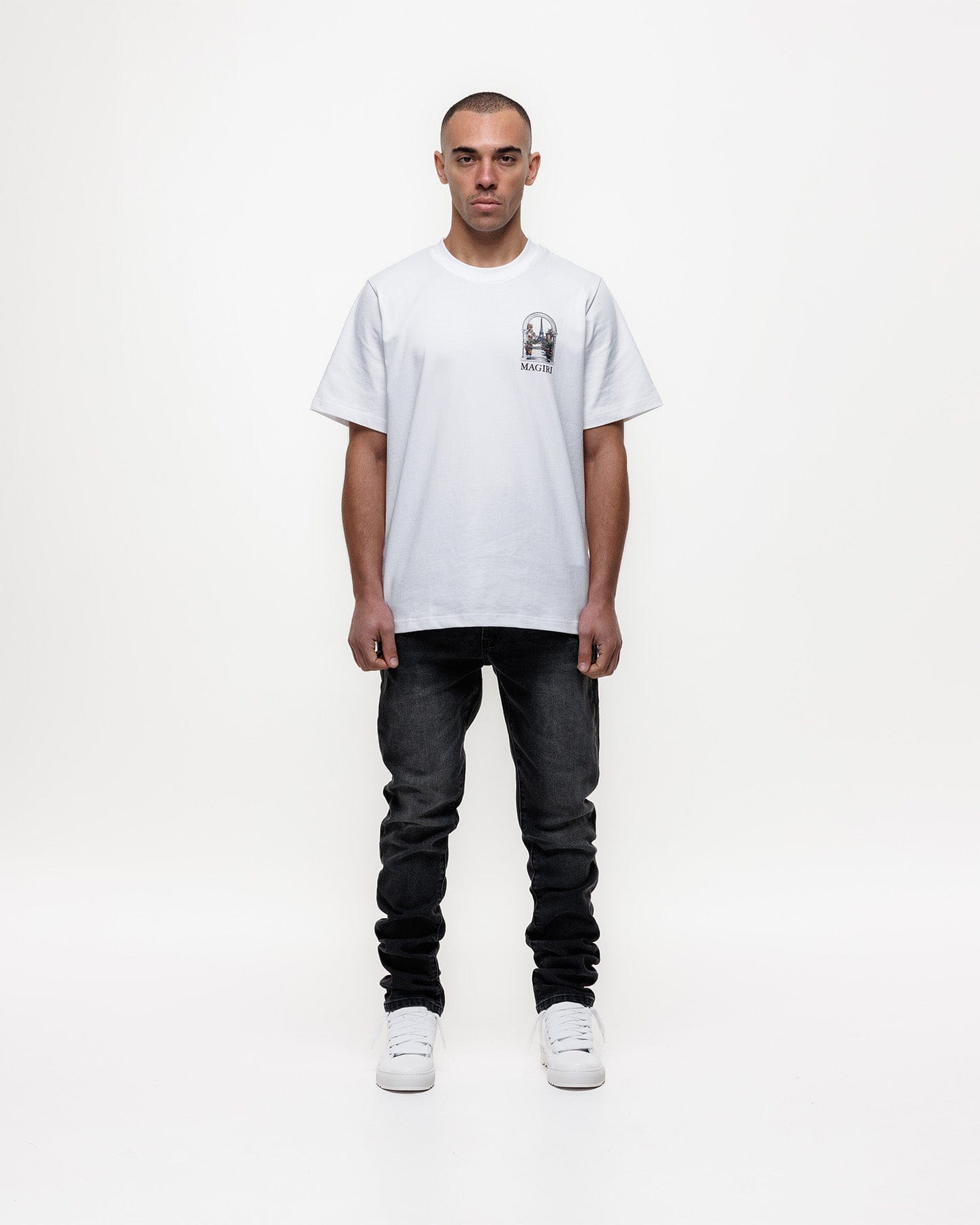 Magiri Dawn Slim Jeans 'Black' — Black — Size 28 — Back View
