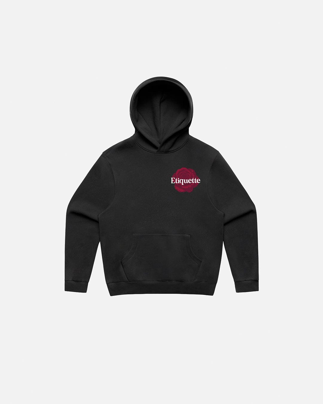 Etiquette Justin Hood 'Black' — Black — Size S — Front View