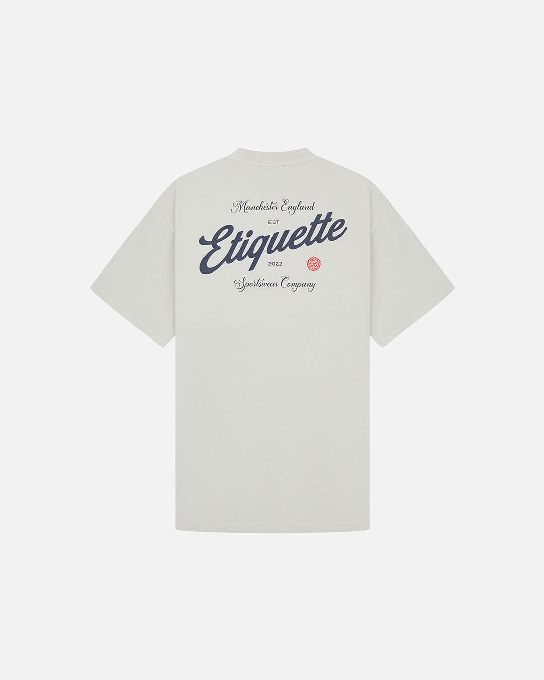 Etiquette The Rose Tee 'Bone' — Bone — Size S — Side View
