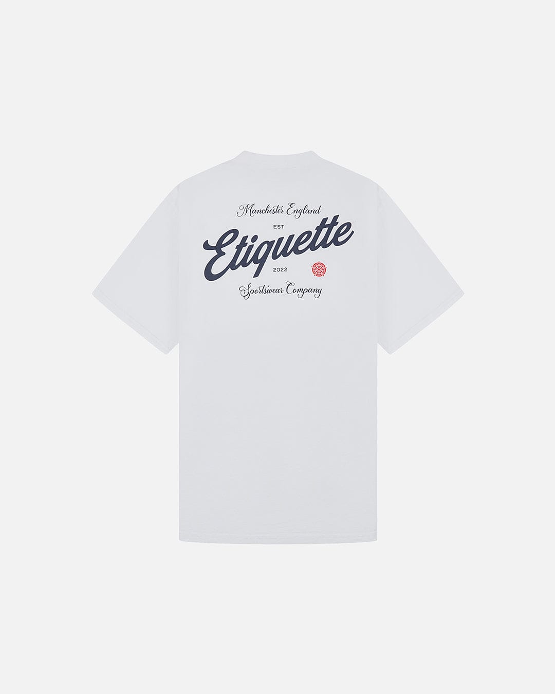 Etiquette The Rose Tee 'White' — Off White — Size S — Side View