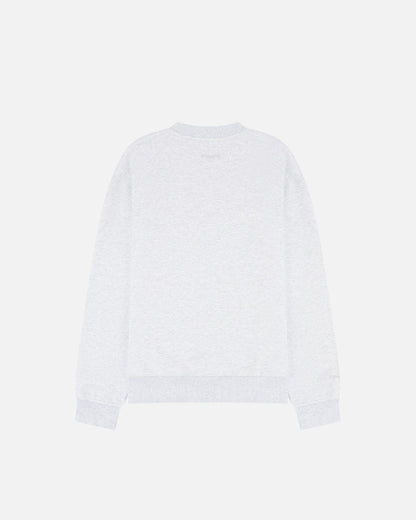 Etiquette Core Crew 'Grey' — Light Grey Heather — Size S — Side View