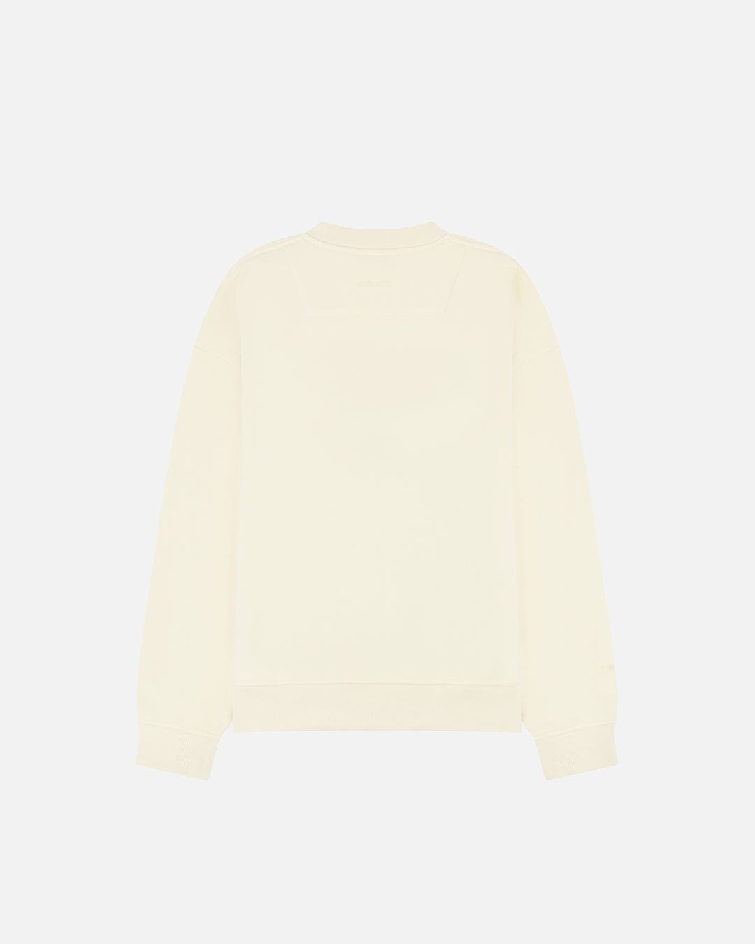 Etiquette Core Crew 'Buttermilk' — Buttermilk — Size S — Side View