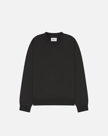 Etiquette Core Crew 'Black' — Black — Size S — Front View