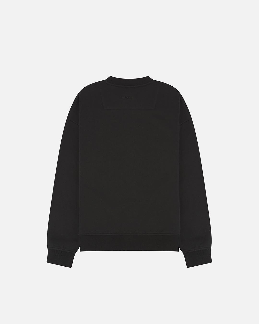 Etiquette Core Crew 'Black' — Black — Size S — Side View