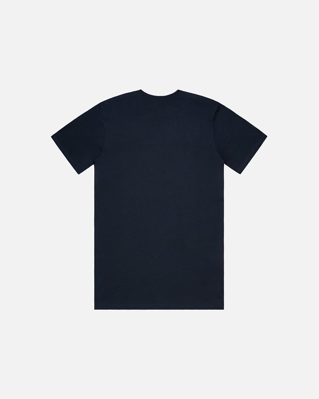 Etiquette Pure Organic Cotton Classic Tee 'Navy' — Dark Navy — Size S — Side View