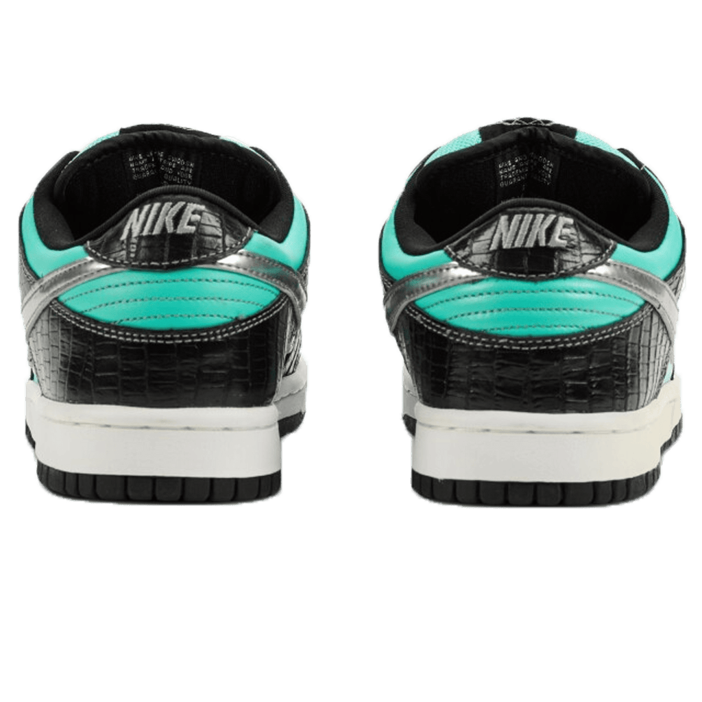 Diamond Supply Co. x Nike Dunk Low Pro SB 'Tiffany' — UK 3 | EU 35.5 | US 3.5 — Back View