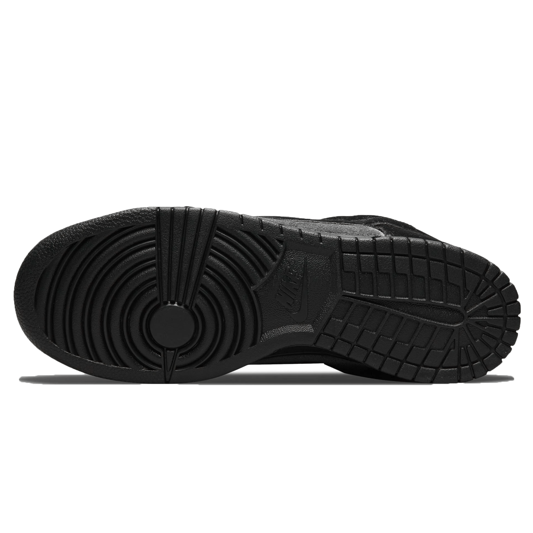 Dover Street Market x Nike Dunk Low 'Black Velvet' — UK 3 | EU 35.5 | US 3.5 — Top View
