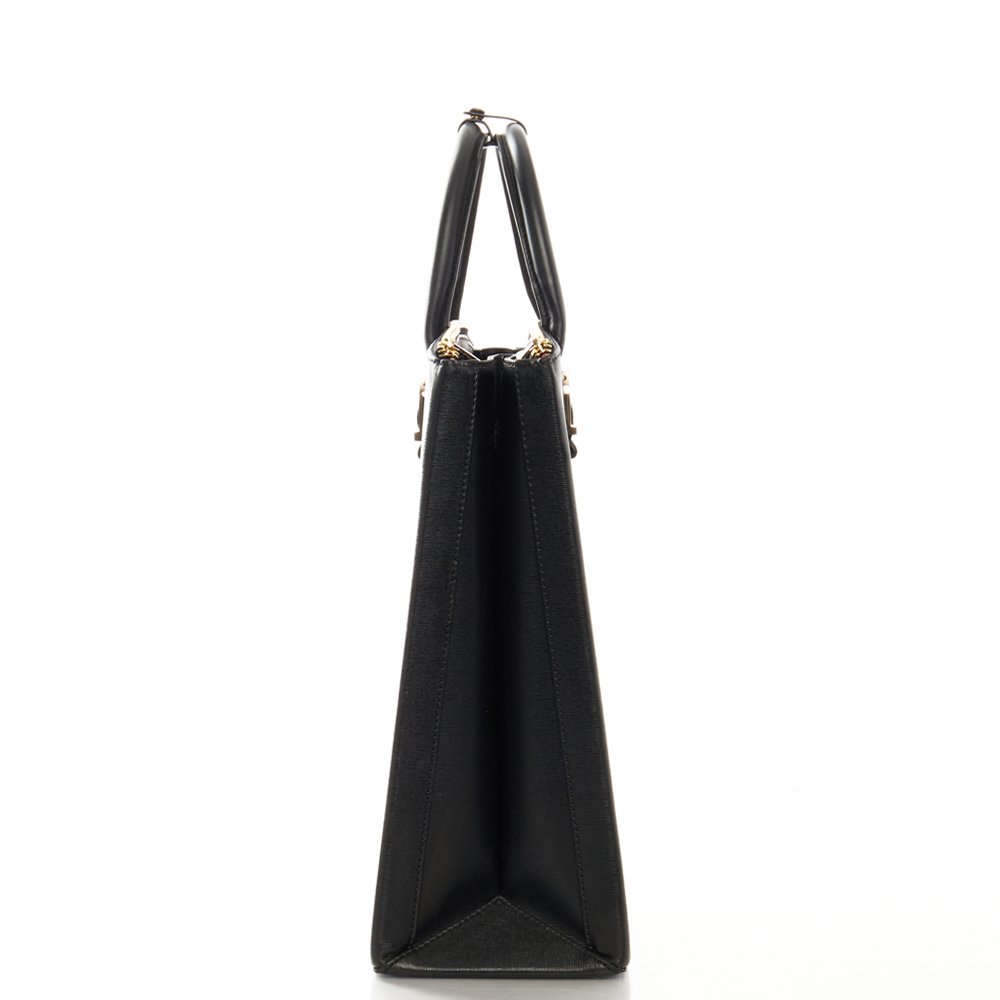 Aspinal of London Tote Editors Bag- Medium in Black, Leather — Alternate View 13