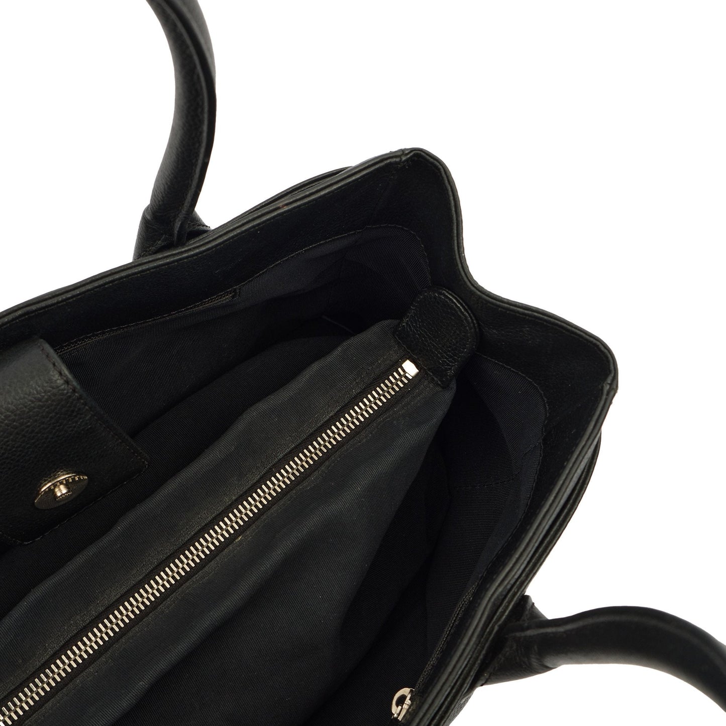 Chanel Tote Executive Shopper Tote in Black, Leather — Alternate View 8