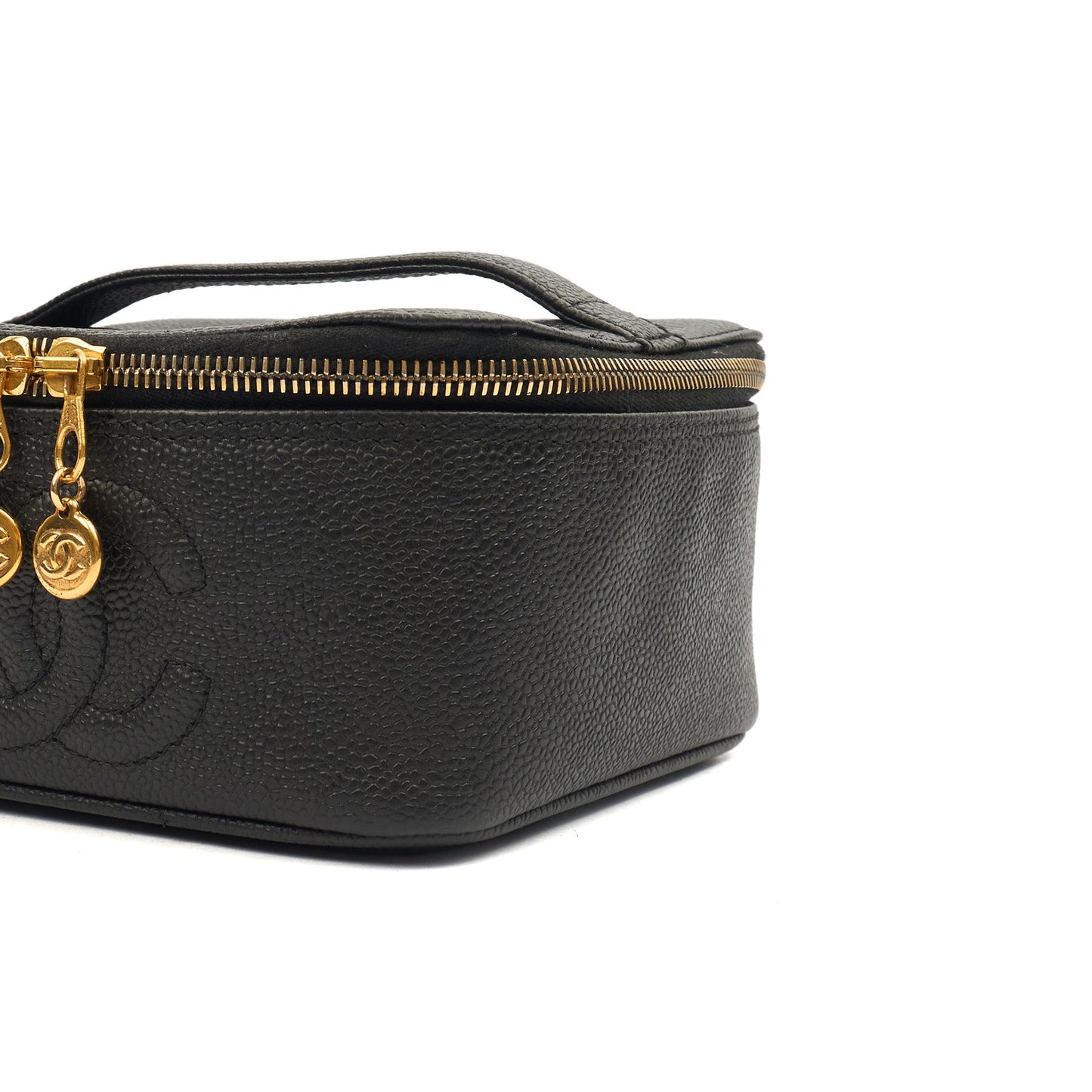 Chanel Clutch Vanity - Small in Black, Caviar Leather — Alternate View 14