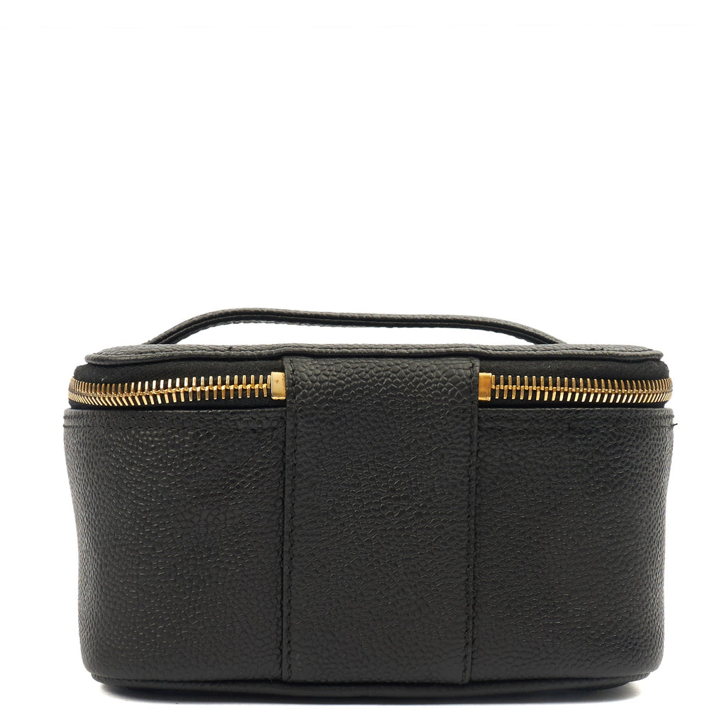 Chanel Clutch Vanity - Small in Black, Caviar Leather — Alternate View 12
