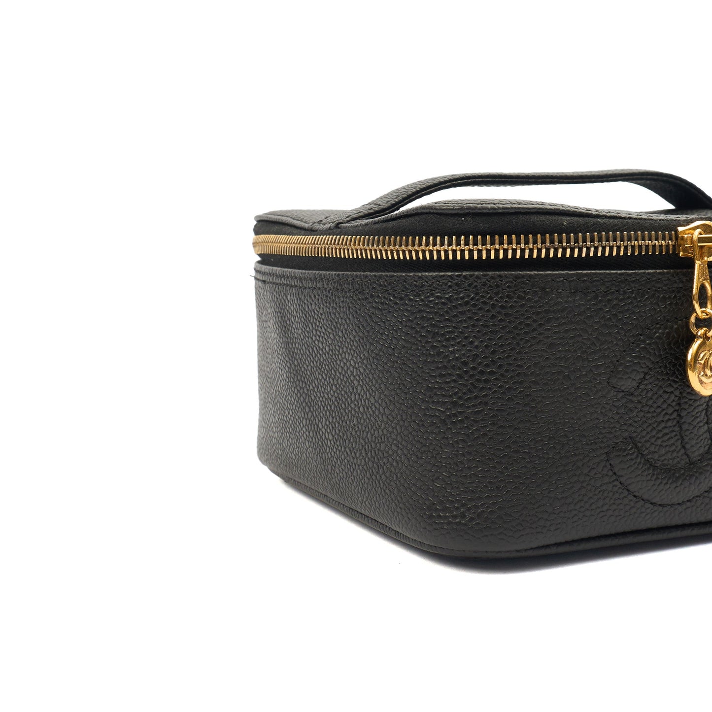 Chanel Clutch Vanity - Small in Black, Caviar Leather — Alternate View 7