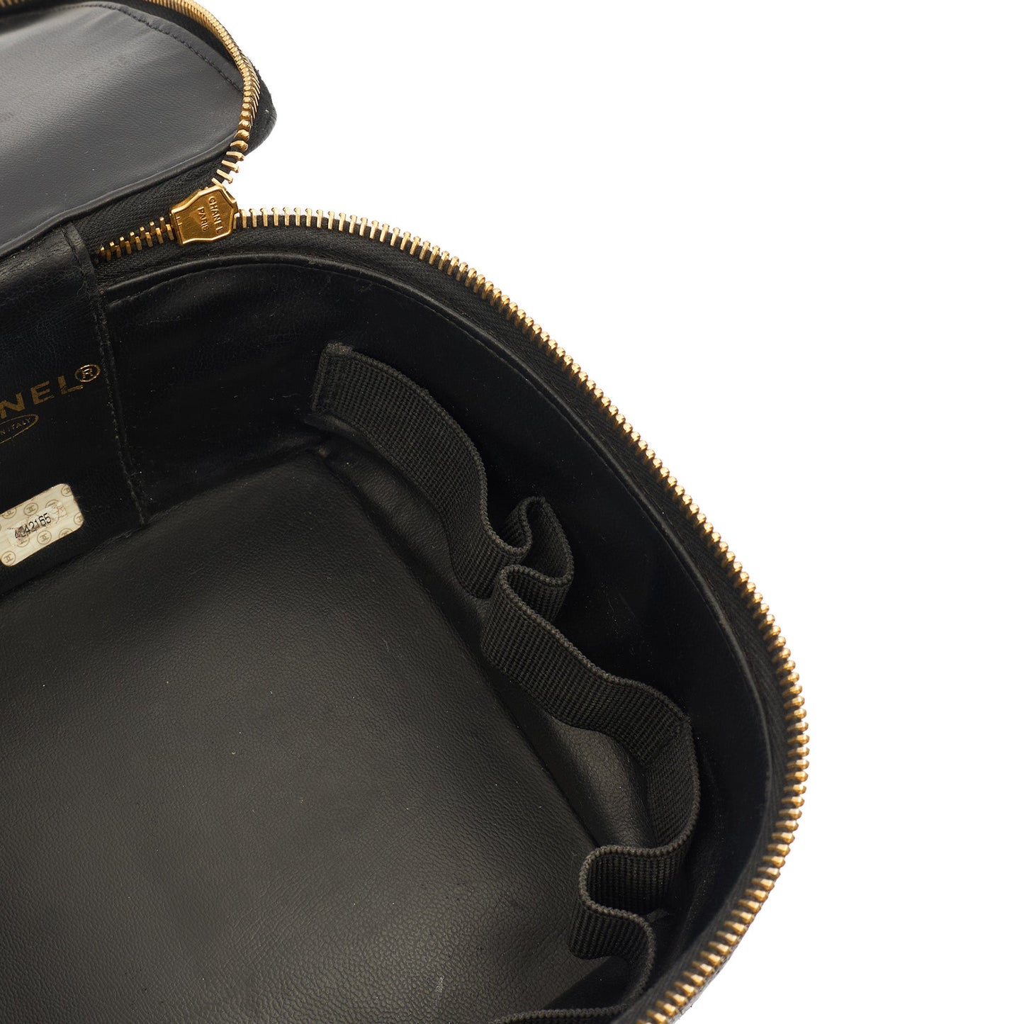 Chanel Clutch Vanity - Small in Black, Caviar Leather — Alternate View 8