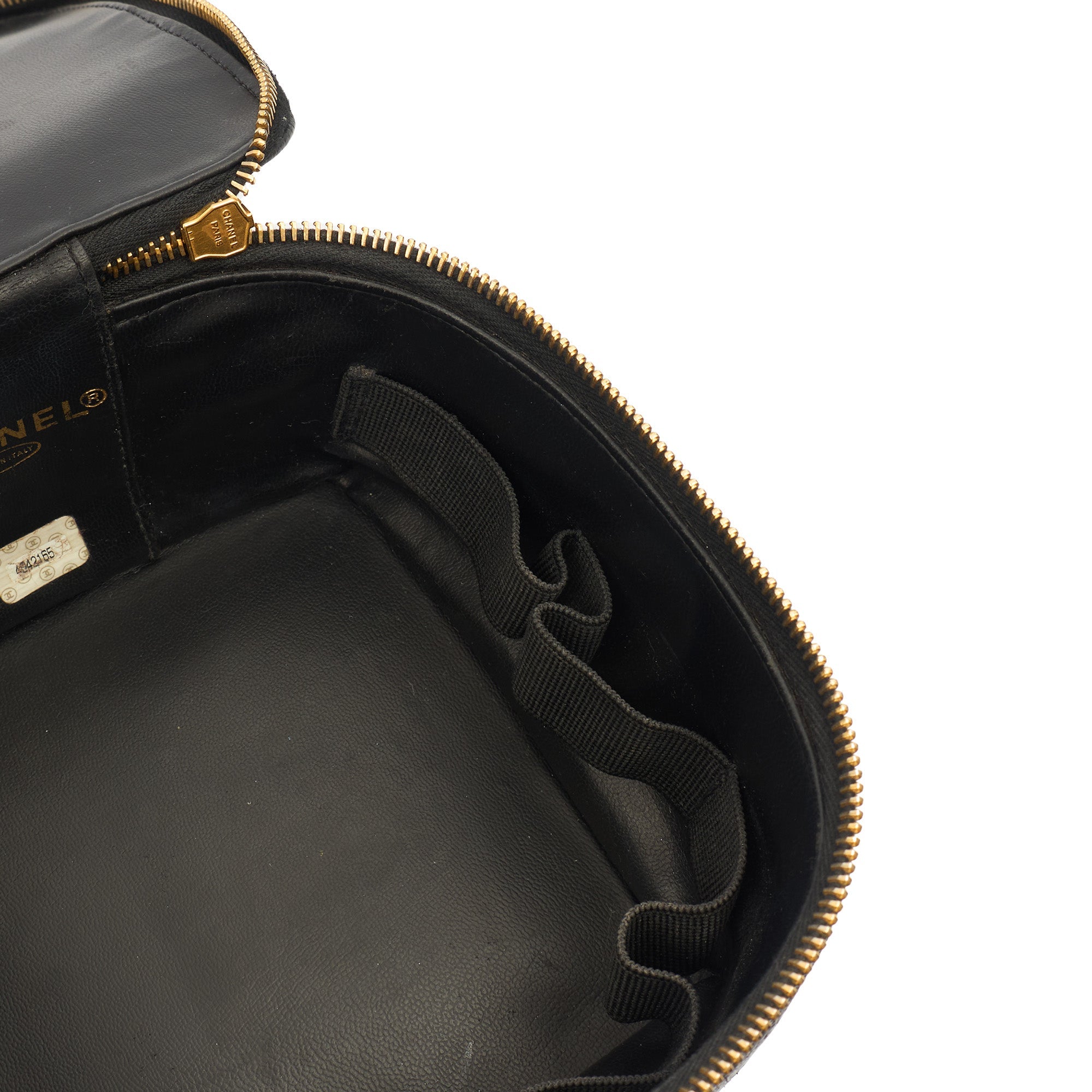 Chanel Clutch Vanity - Small in Black, Caviar Leather — Alternate View 16