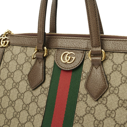 Gucci Tote Ophidia Tote - Large in GG Supreme, Leather — Lifestyle View