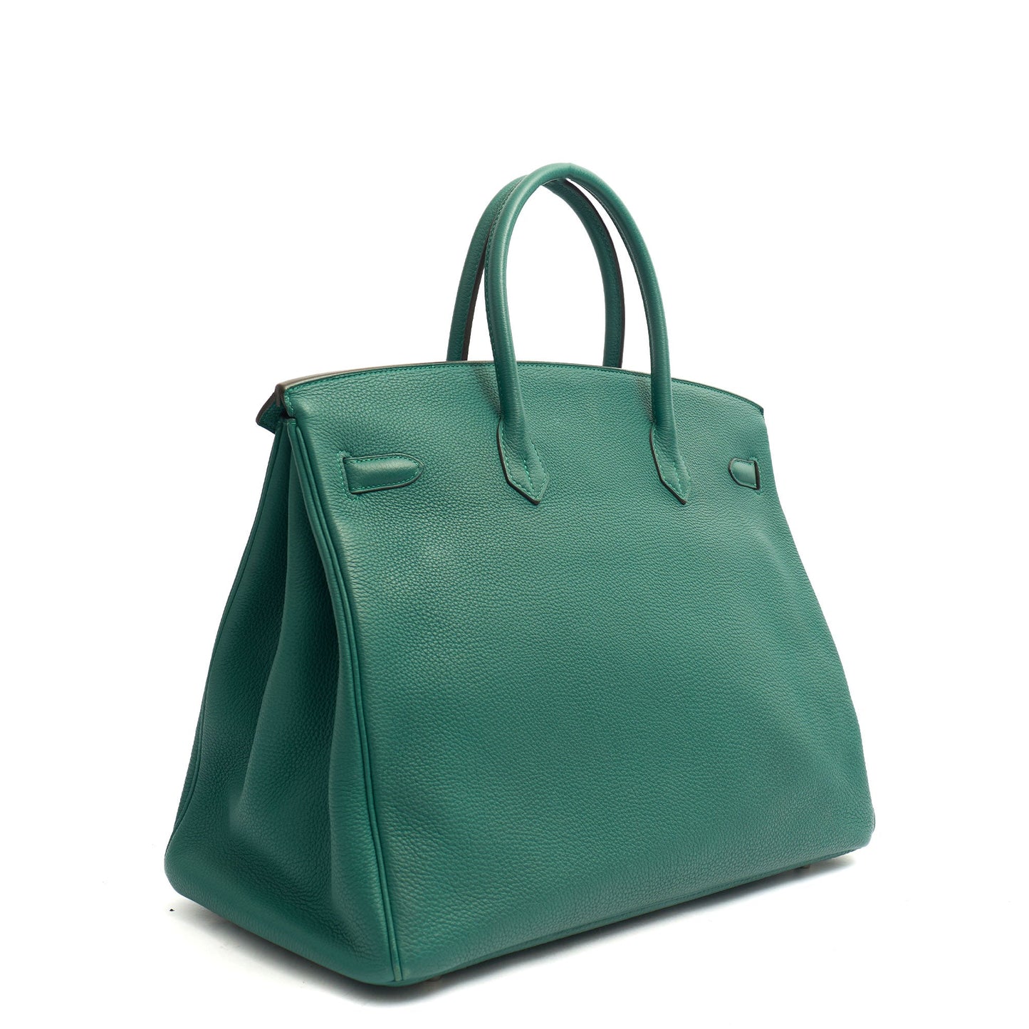 Hermes Birkin 40 in Malachite, Togo Leather — Alternate View 7