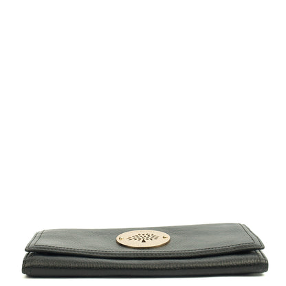 Mulberry Purse Daria Continental Wallet in Black, Leather — Detail View