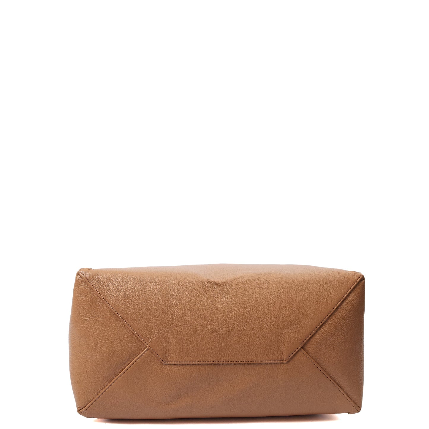 Celine Tote Horizontal Cabas  in Neutral, Leather — Top View