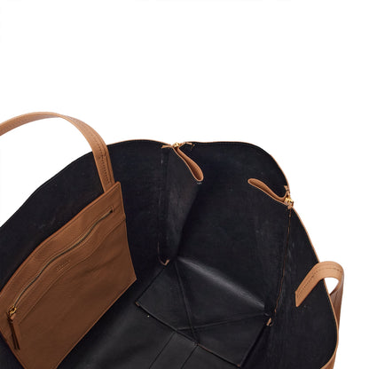Celine Tote Horizontal Cabas  in Neutral, Leather — Alternate View 14