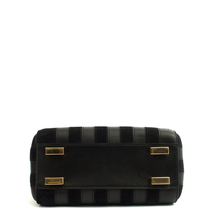Chloe Backpack Nacha in Black, Leather — Top View