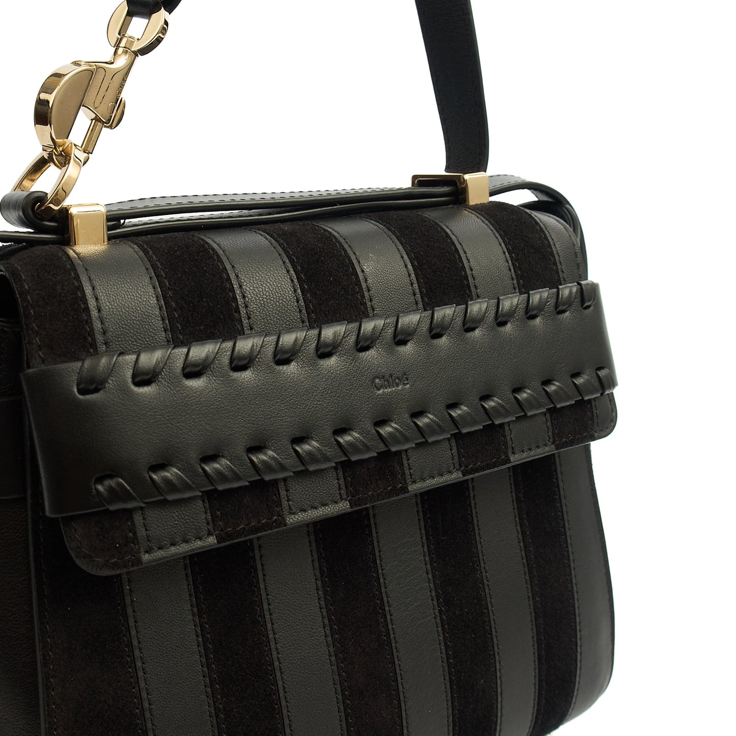 Chloe Backpack Nacha in Black, Leather — Alternate View 12
