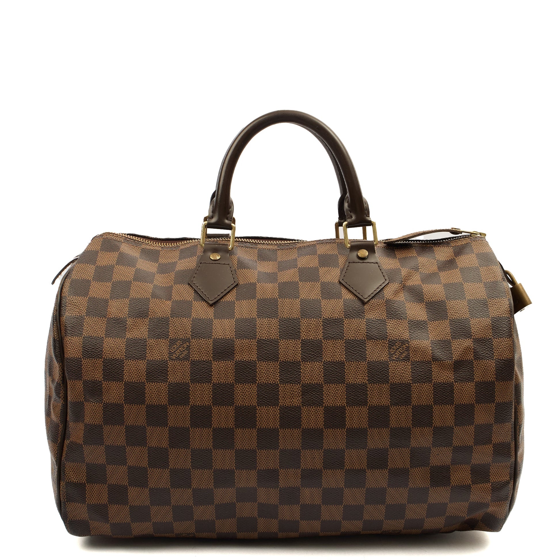 Louis Vuitton Tote Speedy 30 in Damier Ebene, Canvas — Alternate View 9
