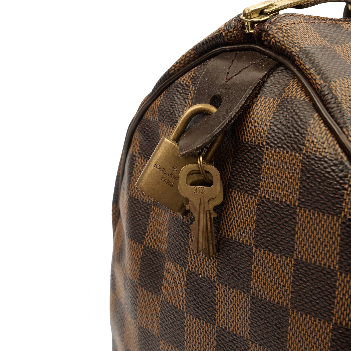 Louis Vuitton Tote Speedy 30 in Damier Ebene, Canvas — Alternate View 12