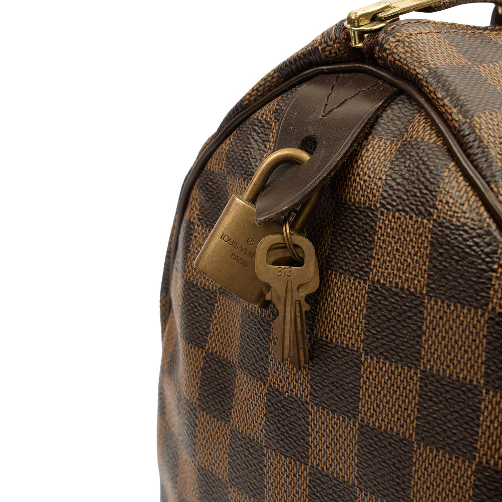 Louis Vuitton Tote Speedy 30 in Damier Ebene, Canvas — Alternate View 18