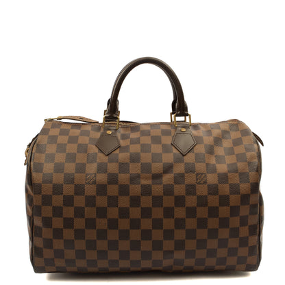 Louis Vuitton Tote Speedy 30 in Damier Ebene, Canvas — Alternate View 7