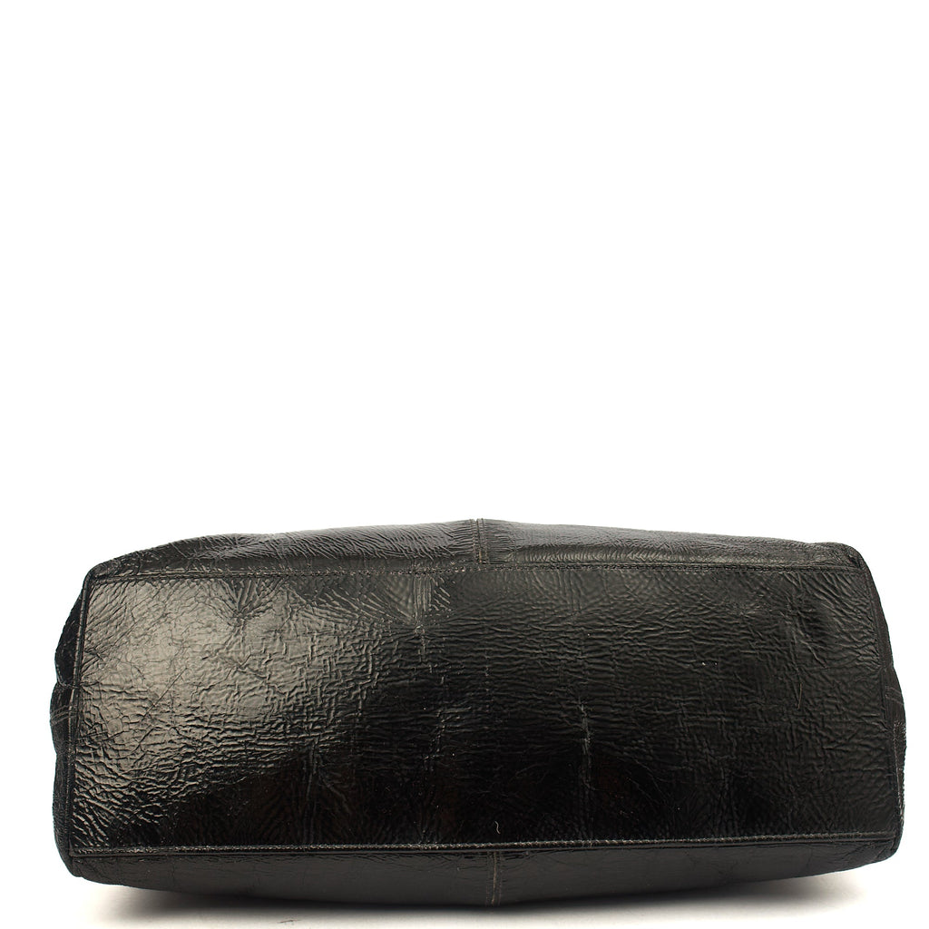 Mulberry Tote Somerset Tote in Black, Crinkle Patent — Alternate View 10