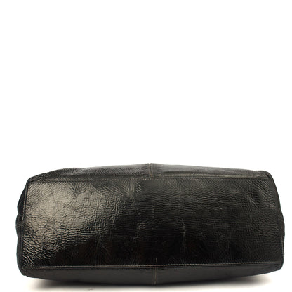 Mulberry Tote Somerset Tote in Black, Crinkle Patent — Alternate View 10