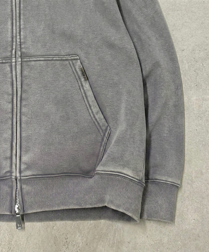 Bénir Club Basics Hoodie - Charcoal — XS — Top View