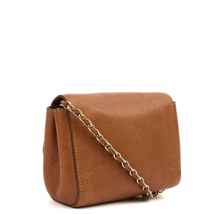 Mulberry Cross Body Lily - Mini  in Oak, Leather — Back View