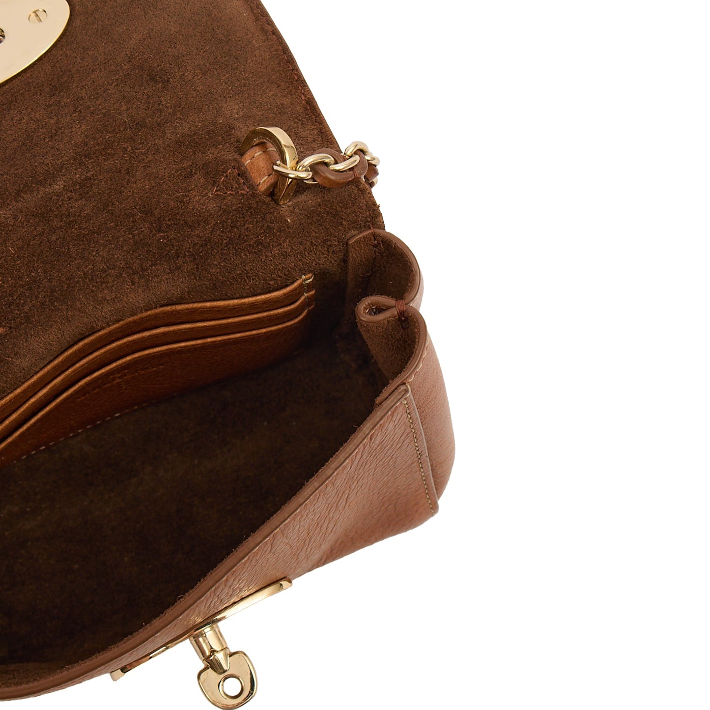 Mulberry Cross Body Lily - Mini  in Oak, Leather — Alternate View 12
