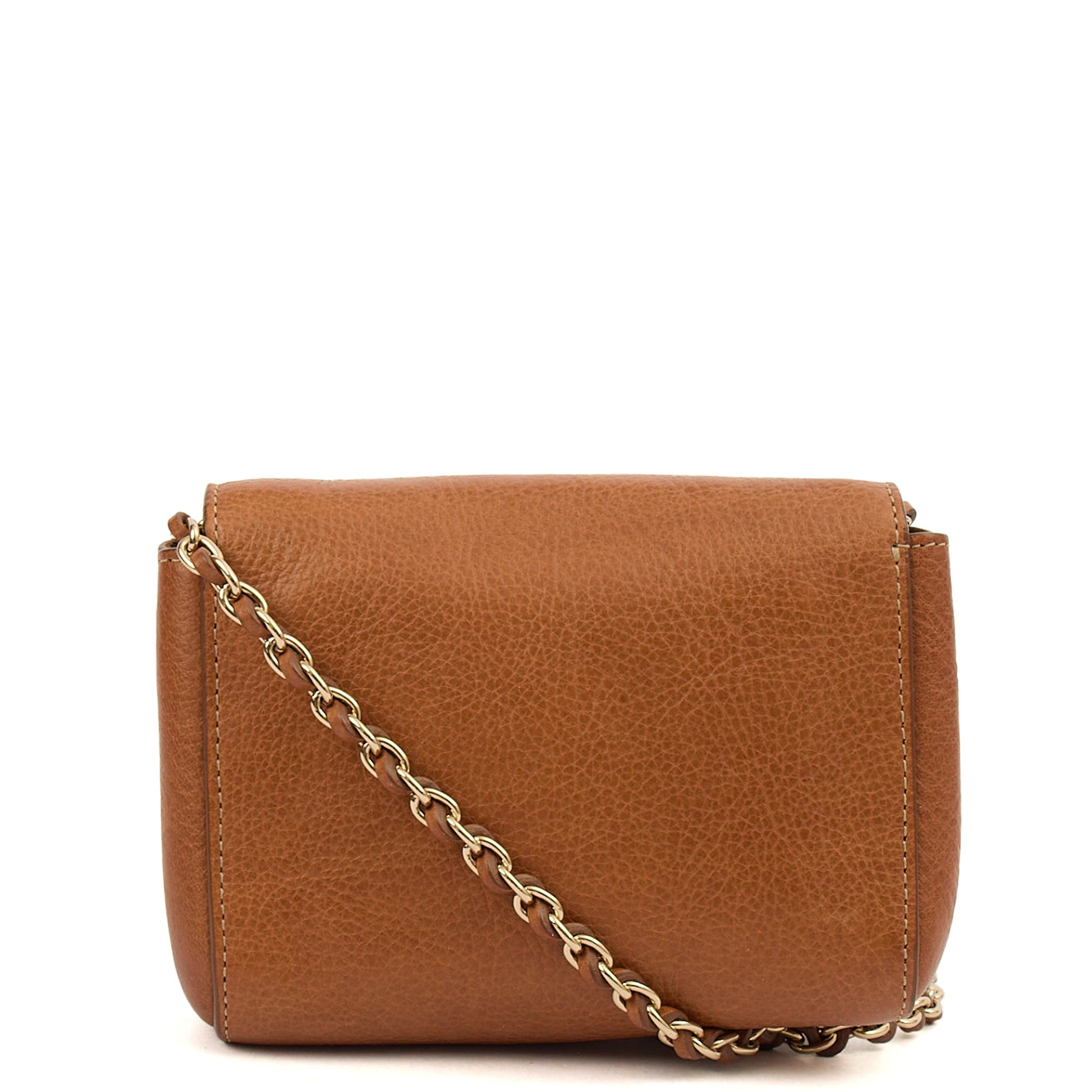 Mulberry Cross Body Lily - Mini  in Oak, Leather — Top View