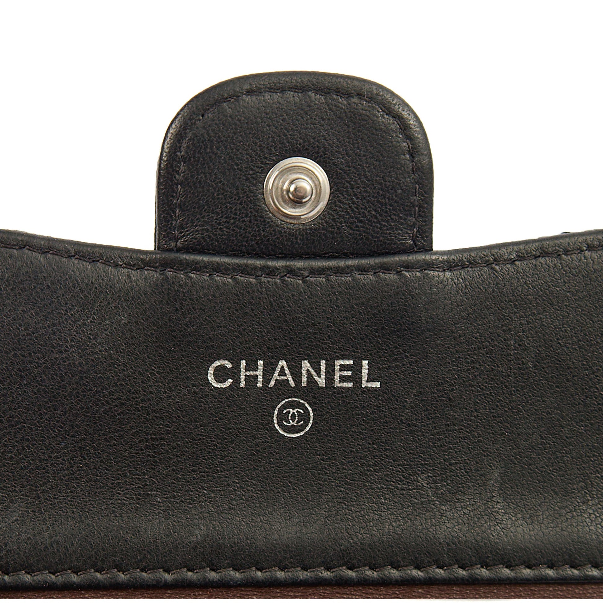 Chanel Wallet Flap Wallet in Black, Lambskin Leather — Alternate View 7
