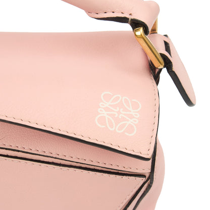 Loewe Cross Body Puzzle - Medium in Icy Pink, Leather — Lifestyle View