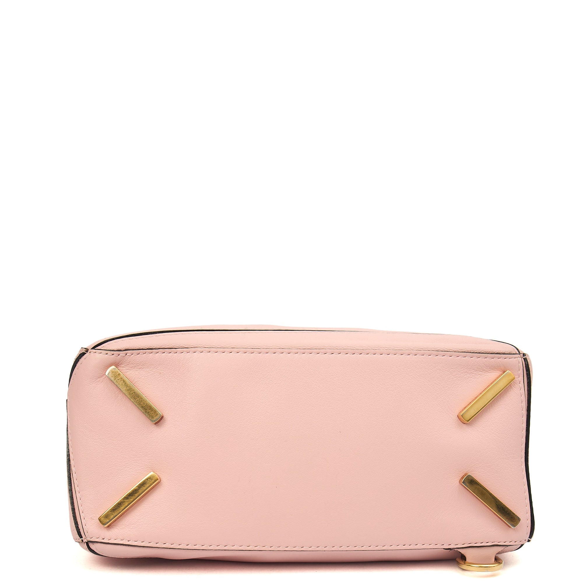 Loewe Cross Body Puzzle - Medium in Icy Pink, Leather — Top View